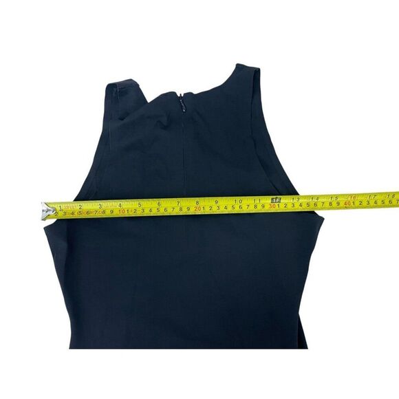 Zara Womens Jumpsuit M Black Sleeveless Skinny Stretch Performance 1355/513 NWT - Picture 12 of 16